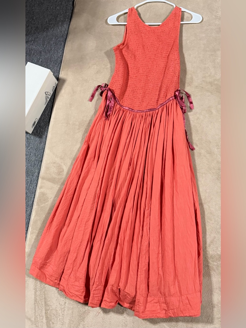Free People Nightingale Smocked
Bodice Midi Sundress